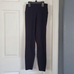 Yonoga Black Ankle Leggings Yoga Running High-waisted Size XS